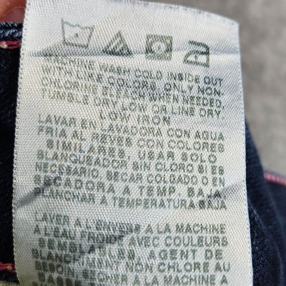 Wrangler Jeans Womens 8 Blue Booty Up Carolina Breakaway Bootcut Western Ranch - Picture 14 of 16